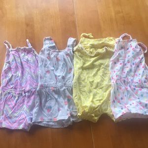 4 rompers